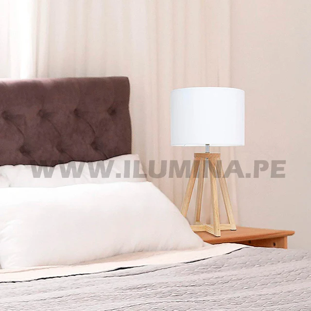 LÁMPARA DE MESA DE MADERA GILDA - Image 3