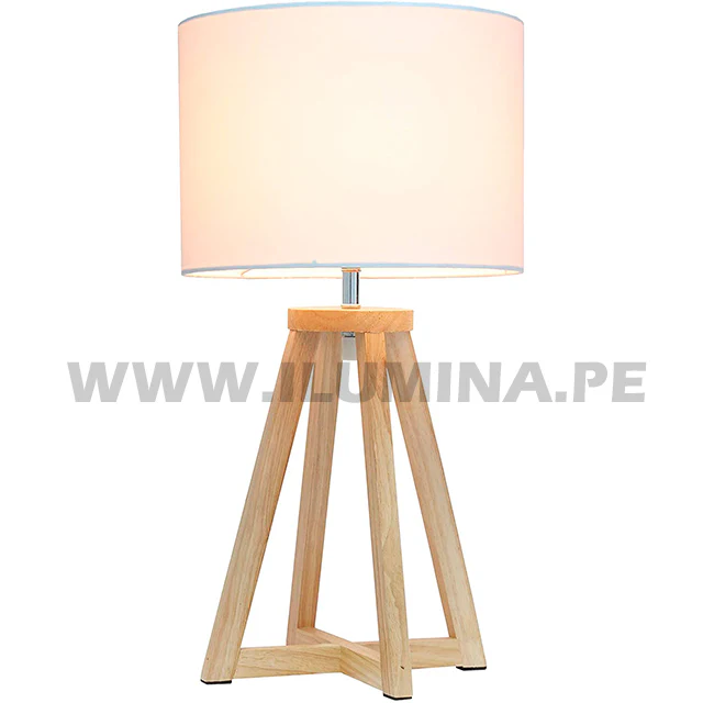 LÁMPARA DE MESA DE MADERA GILDA - Image 4