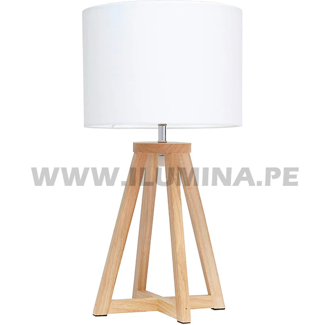 LÁMPARA DE MESA DE MADERA GILDA - Image 6