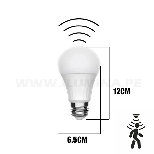 FOCO LED 10W CON SENSOR DE MOVIMIENTO INTEGRADO - Image 5
