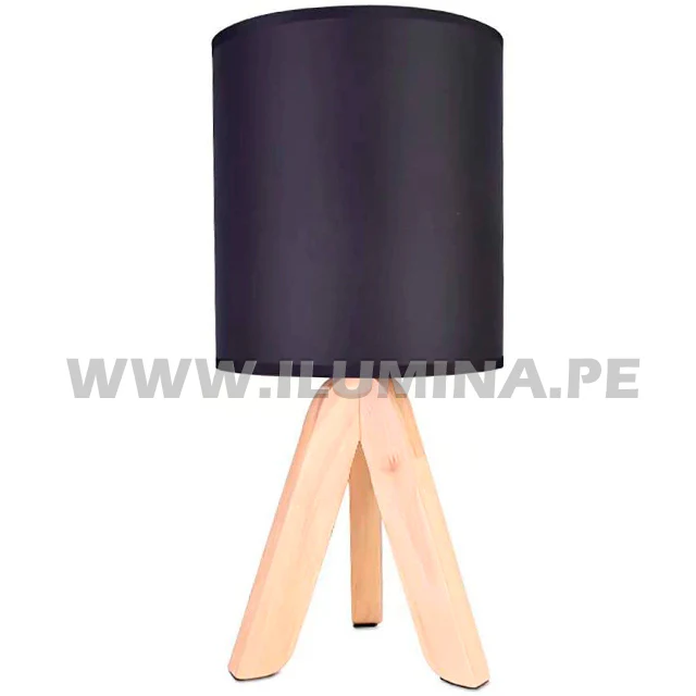 LÁMPARA DE MESA DE MADERA ARIADNA - Image 5