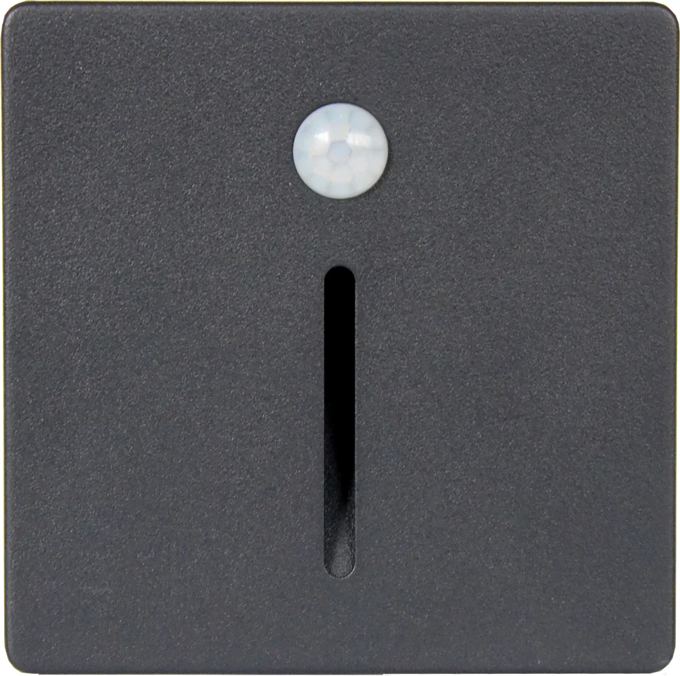 SPOT LUZ GUÍA DE PASO JACQUELINE LED ASIMÉTRICO 3W CUADRADO NEGRO CON SENSOR DE MOVIMIENTO LUZ CÁLIDA - Image 6