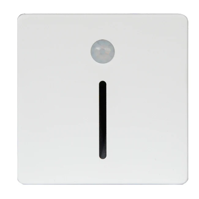 SPOT LUZ GUÍA DE PASO LUANA LED ASIMÉTRICO 3W CUADRADO BLANCO CON SENSOR DE MOVIMIENTO LUZ CÁLIDA - Image 7