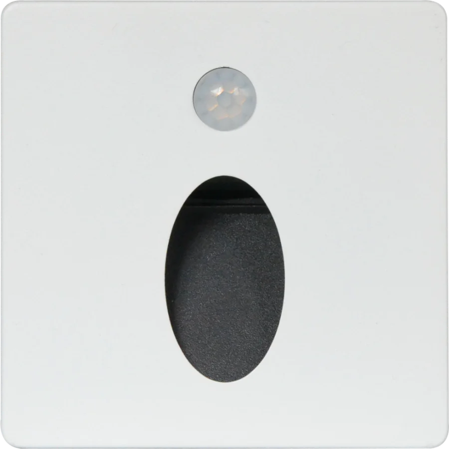 SPOT LUZ GUÍA DE PASO MARINA LED ASIMÉTRICO 3W CUADRADO BLANCO CON SENSOR DE MOVIMIENTO LUZ CÁLIDA - Image 5