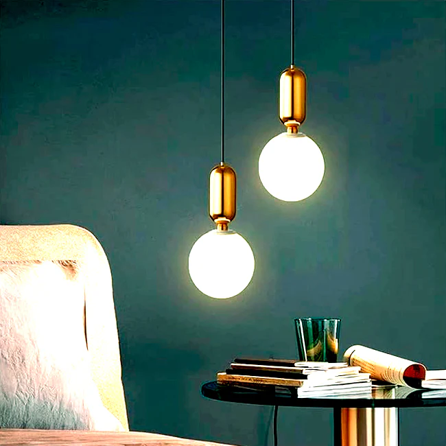 LÁMPARA COLGANTE ELIANA LUX GOLD - Image 3