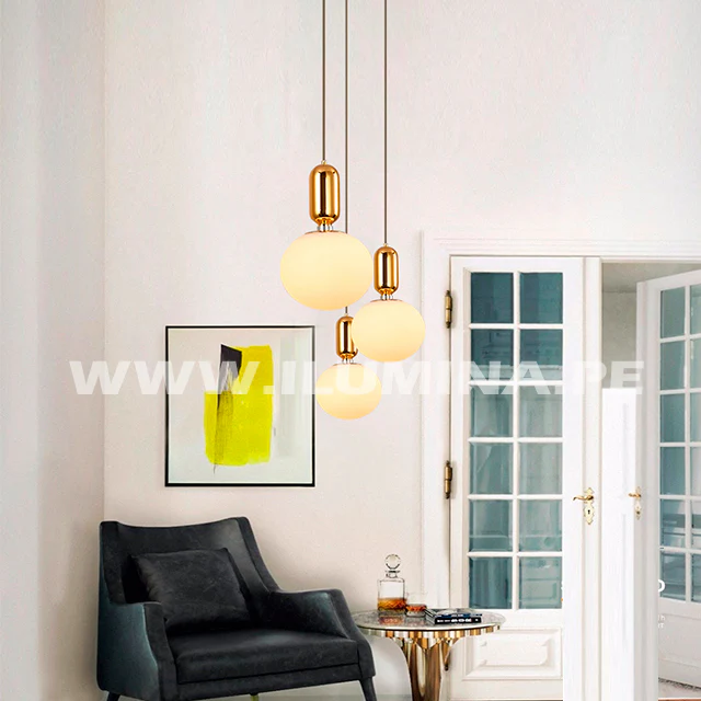 LÁMPARA COLGANTE ELIANA LUX GOLD - Image 5