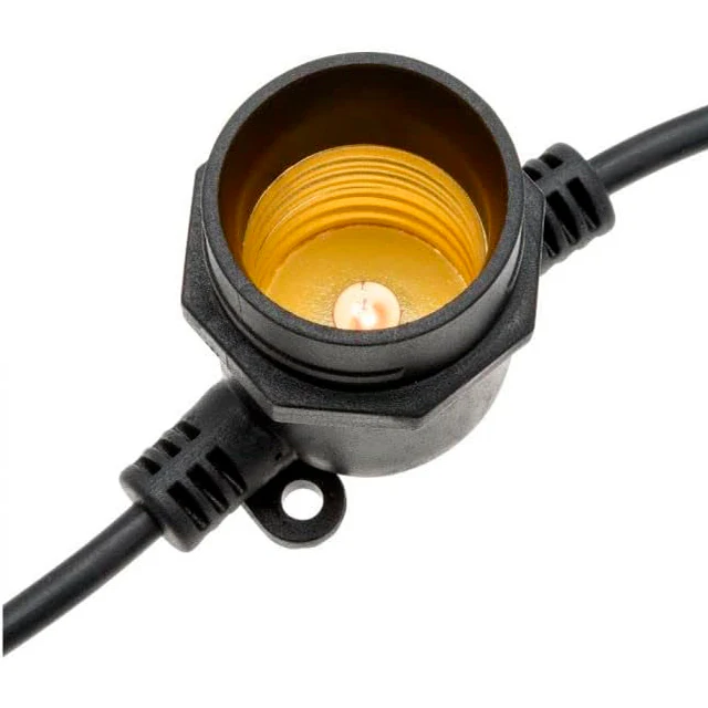 GUIRNALDA DE CAUCHO COLGANTE DE 10MTS CON 20 SOCKETS - Image 5