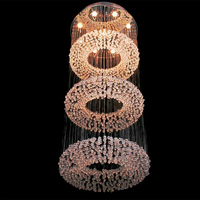 LÁMPARA COLGANTE KRYSTAL LOREAL LED + CONTROL REMOTO - Image 5