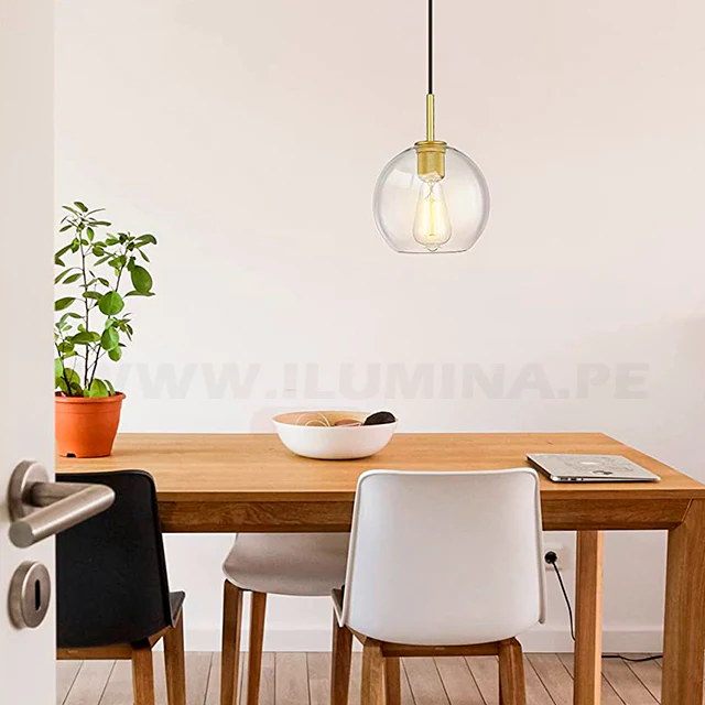 LÁMPARA COLGANTE MURANO LUX GOLD - SIN FOCO - Image 6