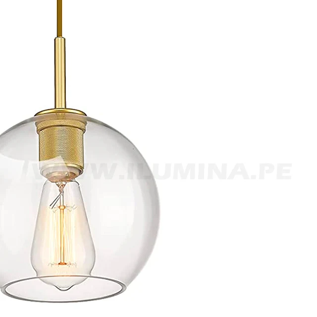 LÁMPARA COLGANTE MURANO LUX GOLD - SIN FOCO - Image 4