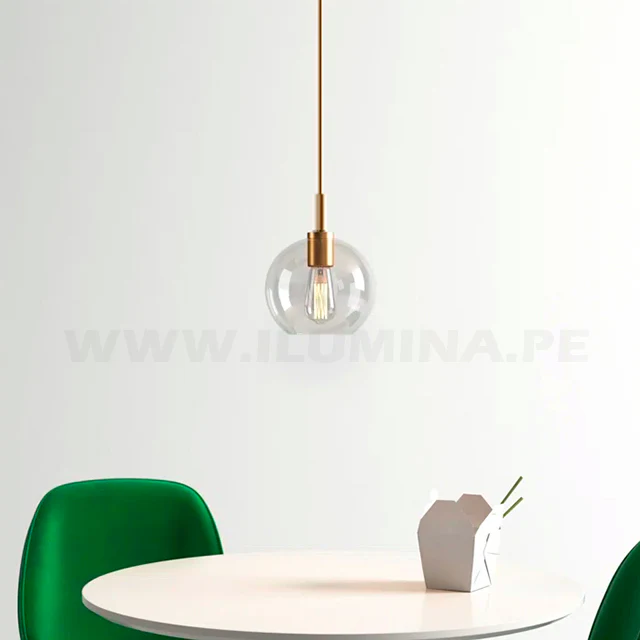 LÁMPARA COLGANTE MURANO LUX GOLD - SIN FOCO - Image 8