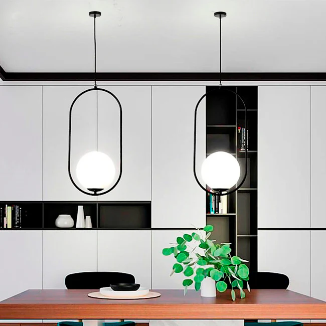 LÁMPARA COLGANTE LUX BLACK LED - Image 11