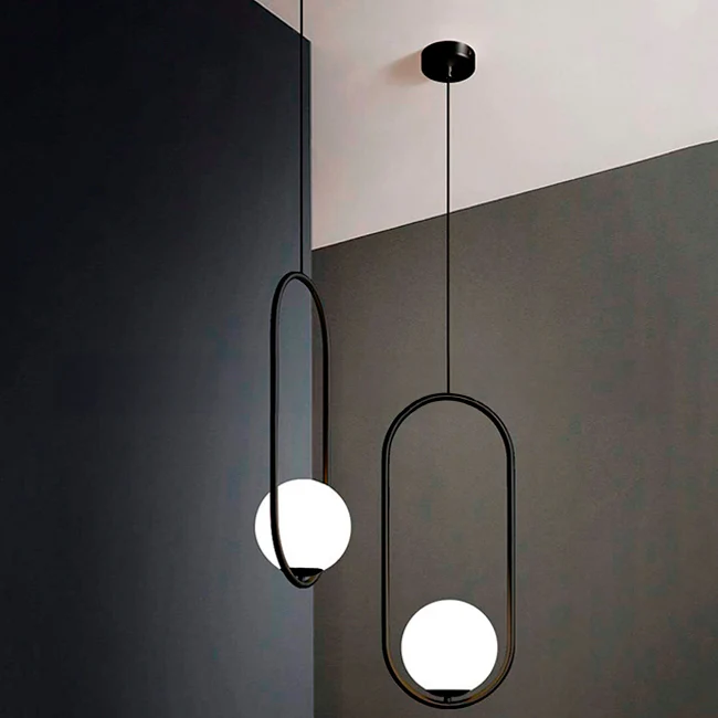 LÁMPARA COLGANTE LUX BLACK LED - Image 12