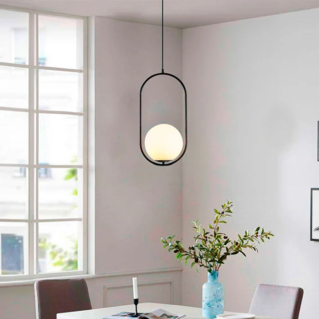 LÁMPARA COLGANTE LUX BLACK LED - Image 6