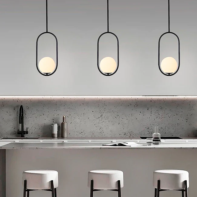 LÁMPARA COLGANTE LUX BLACK LED - Image 8