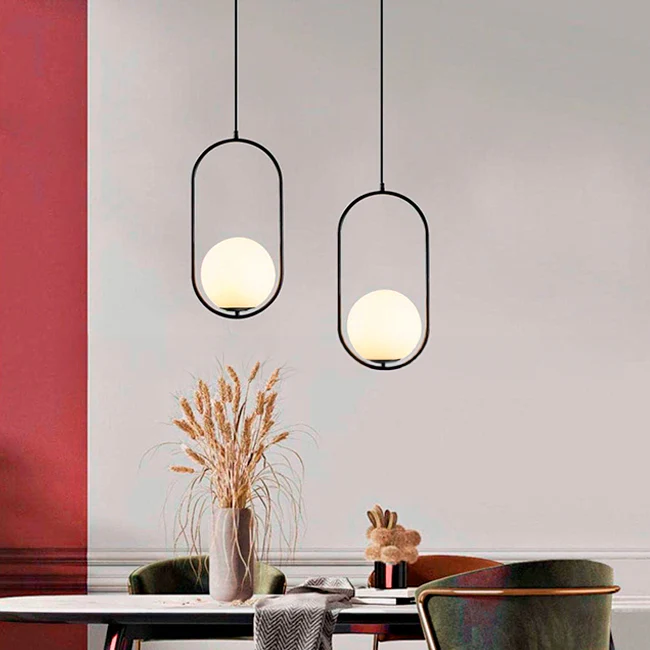 LÁMPARA COLGANTE LUX BLACK LED - Image 9