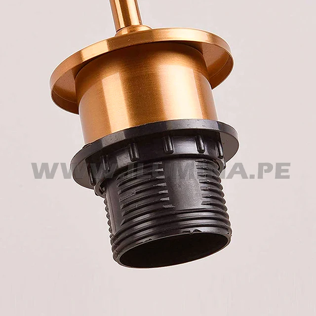 LÁMPARA COLGANTE TRÍO VANILA GOLD - SIN FOCO - Image 4