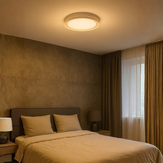 LÁMPARA DE TECHO LUCIANA LED WHITE 30W + CONTROL REMOTO - Image 3