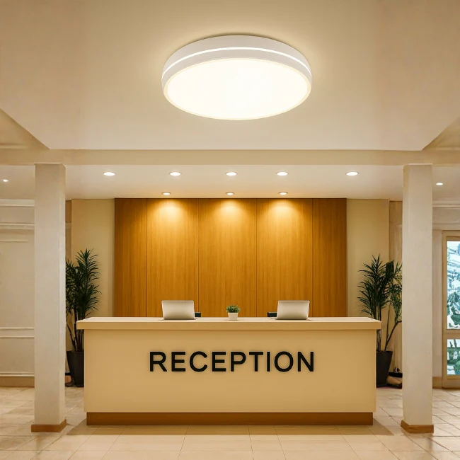 LÁMPARA DE TECHO LUCIANA LED WHITE 30W + CONTROL REMOTO - Image 7