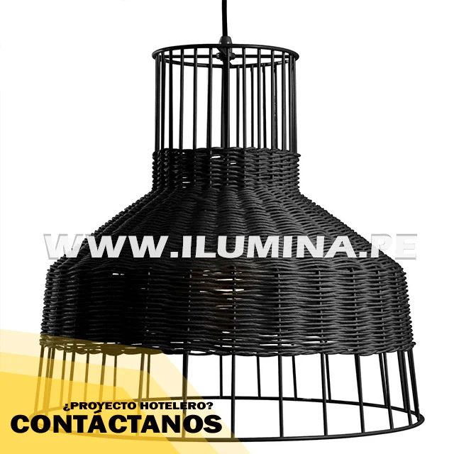 LÁMPARA MIMBRE ARTIFICIAL ORIANA - Image 3