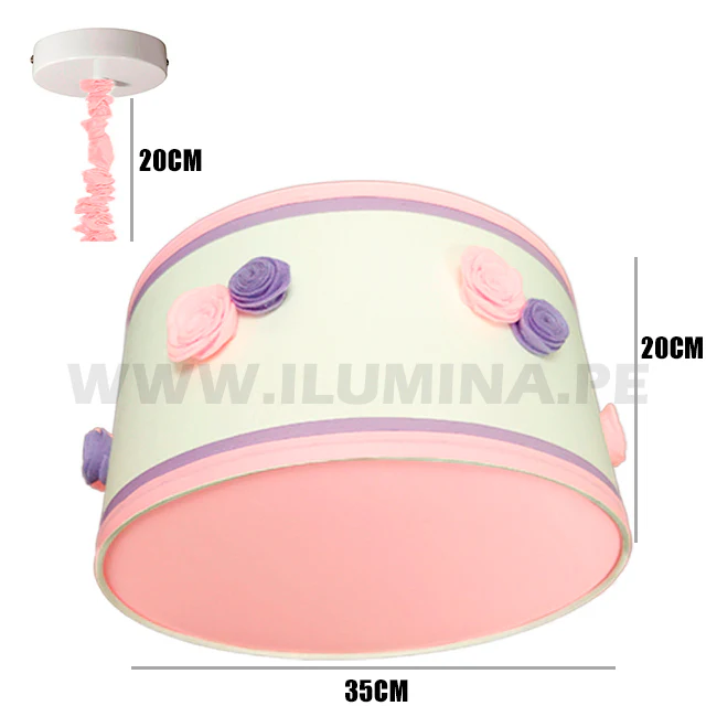 LÁMPARA VINTAGE ROSE - Image 4