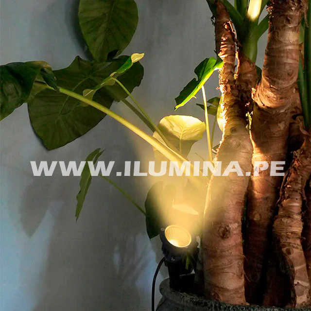 LUMINARIA ESTACA PARA JARDIN LED 7W LUZ BLANCA 6000K - Image 4