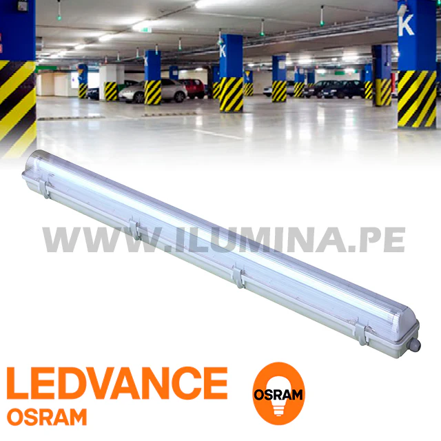 LUMINARIA HERMÉTICA TIPO INDIKO LED 1.20M OSRAM 01LUZ LUZ BLANCA - Image 6