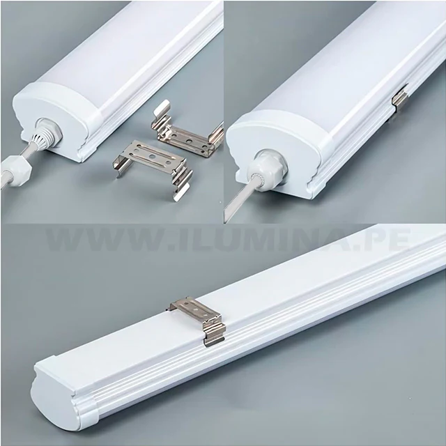 LUMINARIA HERMÉTICA LED LINEAL PRO IP65 48W 120 CM LUZ BLANCA - Image 4