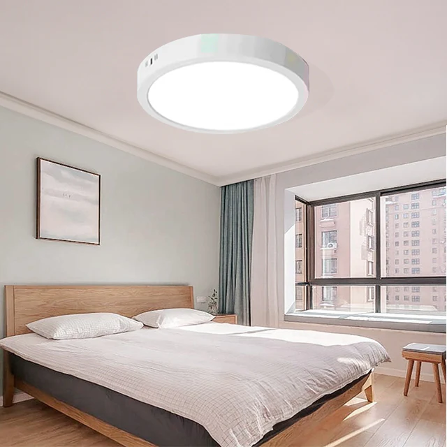 PANEL LED SIMPLE CIRCULAR 18W ADOSABLE LUZ CÁLIDA 3000K - Image 5