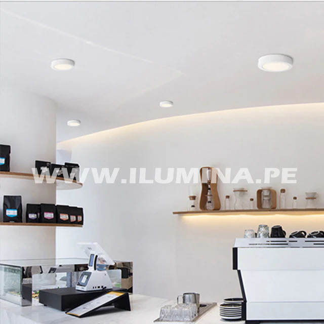 PANEL LED SIMPLE CIRCULAR 6W ADOSABLE LUZ CÁLIDA 3000K - Image 8