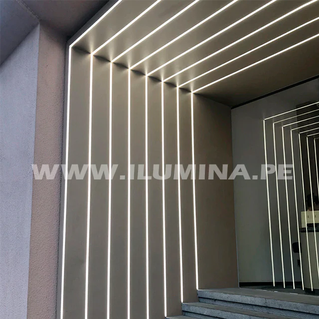 PERFIL DE ALUMINIO 3.00MTS ADOSABLE PARA CINTA LED - Image 10