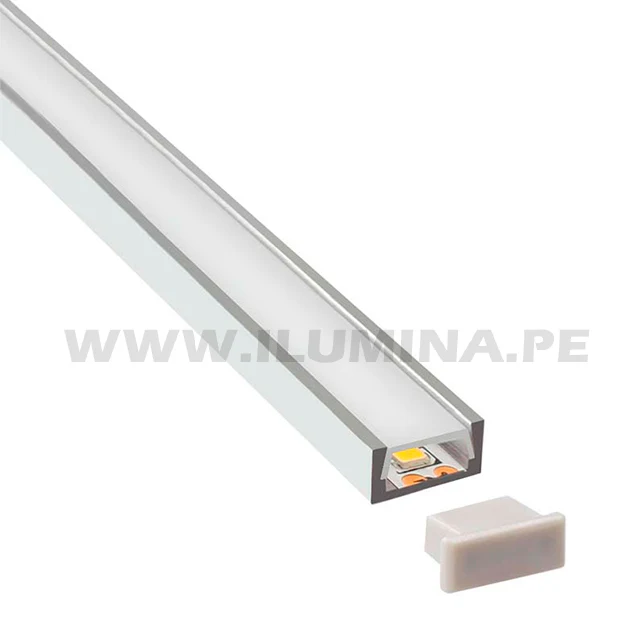 PERFIL DE ALUMINIO 3.00MTS ADOSABLE PARA CINTA LED - Image 11