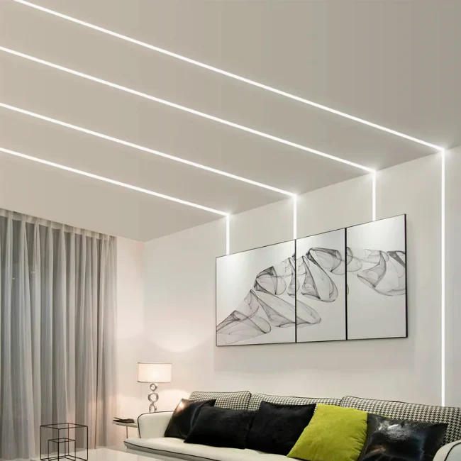 PERFIL DE ALUMINIO 3.00MTS EMPOTRABLE PARA CINTA LED - Image 3