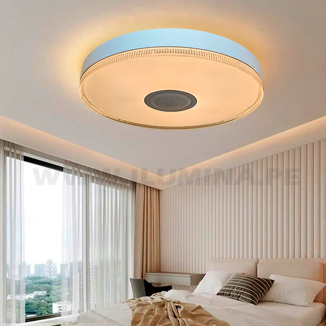 PLAFÓN LED 36W PATRICIA WHITE PARLANTE BLUETOOTH + CONTROL REMOTO - Image 5