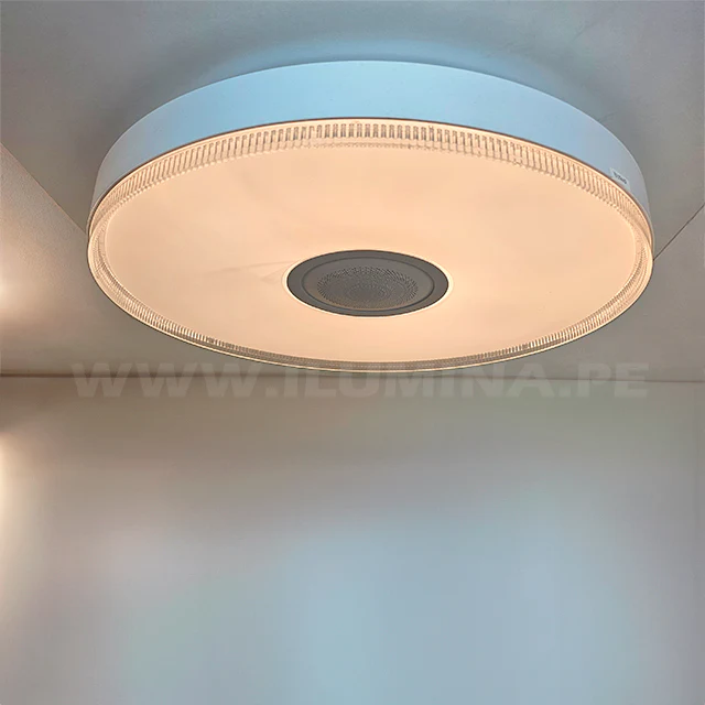 PLAFÓN LED 36W PATRICIA WHITE PARLANTE BLUETOOTH + CONTROL REMOTO - Image 9