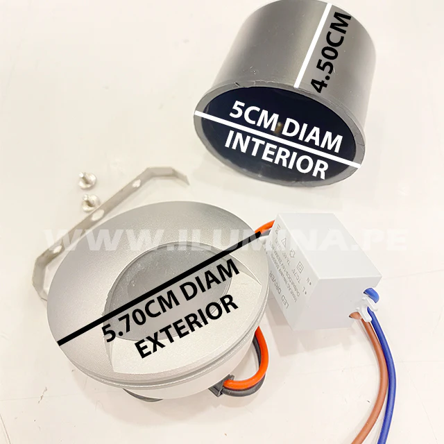 SPOT EMPOTRABLE DE PISO 3W ROXANA LED LUZ CÁLIDA 3000K - Image 6