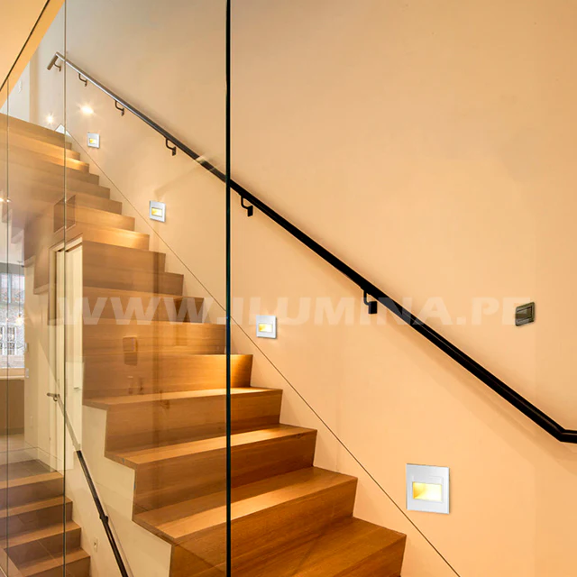 SPOT LUZ GUÍA DE PASO DE ESCALERA BLANCO SÚPER SLIM LED 1.5W - Image 4