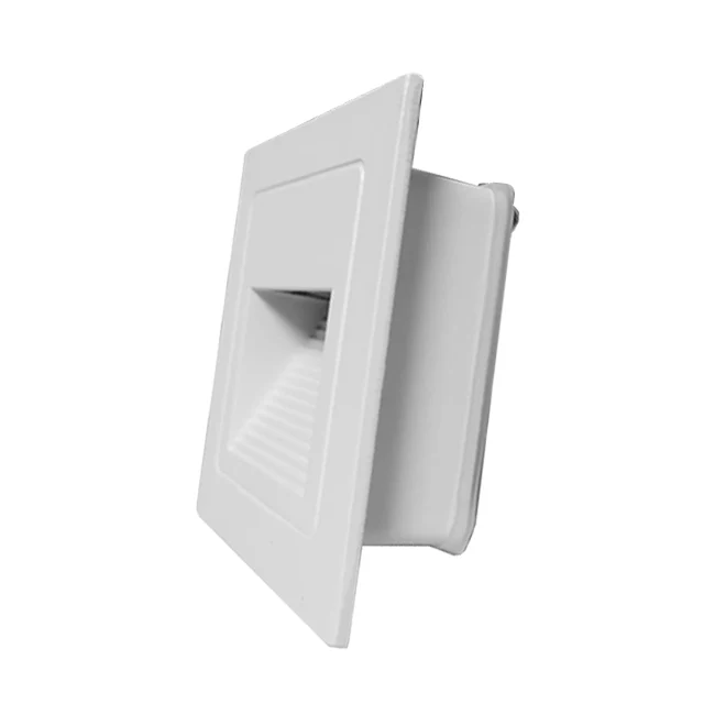 SPOT LUZ GUÍA DE PASO DE ESCALERA LED 3W ASIMETRICA BLANCO LUZ CÁLIDA - Image 5