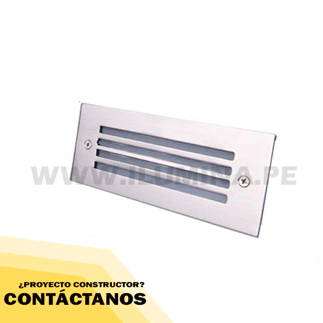 SPOT LUZ GUÍA DE PASO DE ESCALERA LED CON REJILLA MODELO PEQUEÑO LUZ CÁLIDA - Image 10
