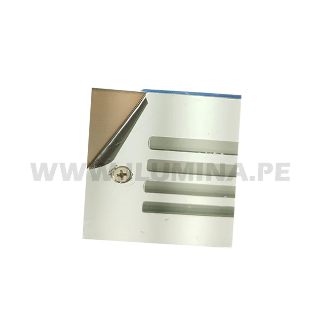 SPOT LUZ GUÍA DE PASO DE ESCALERA LED CON REJILLA MODELO PEQUEÑO LUZ CÁLIDA - Image 12