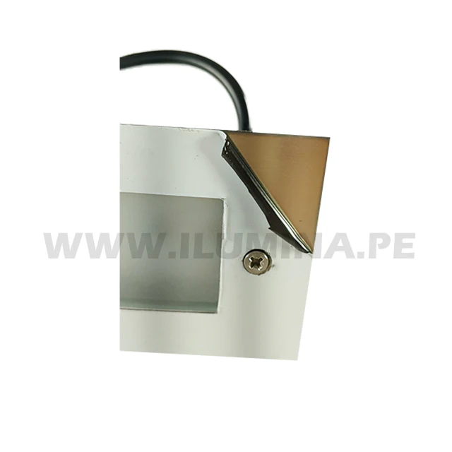SPOT LUZ GUÍA DE PASO DE ESCALERA LED SIN REJILLA MODELO PEQUEÑO LUZ CÁLIDA - Image 9