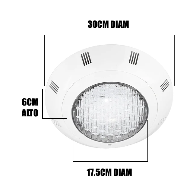 SPOT SUMERGIBLE LED 45W ACUÁTICO PARA PISCINAS RGB - 12 VOLTIOS + CONTROL REMOTO - Image 5