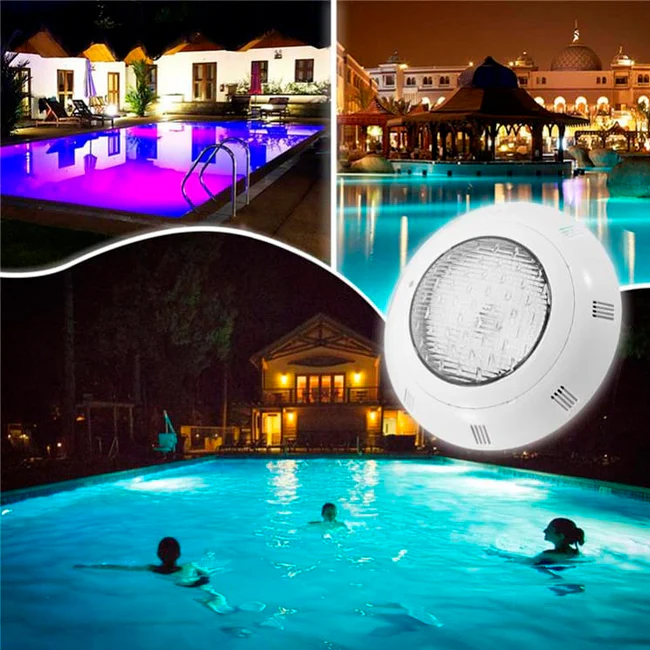 SPOT SUMERGIBLE LED 45W ACUÁTICO PARA PISCINAS RGB - 12 VOLTIOS + CONTROL REMOTO - Image 3